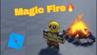 Details How to make MAGIC FIRE in Roblox Studio | Sunny Roblox☀️ Update