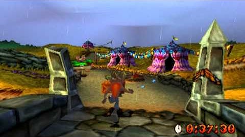Crash Bandicoot 3: Warped Platinum Relics - Level 15 Double Header