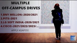 BNY MELLON  & LG SOFT INDIA HIRING -2020/2021 BATCH | PITS-2021 BATCH | CISCO-2021/2022/2023 ONWARDS screenshot 2