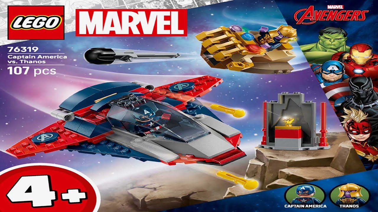 Marvel - Captain America vs. Thanos - Avengers LEGO instructions