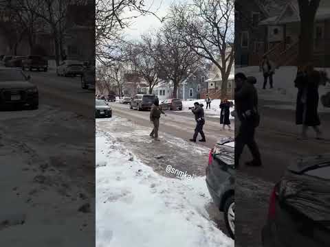 When the job site fights back 😆🧊 #ice  #failcompilation #funnyshorts #yaheadhurting #2026