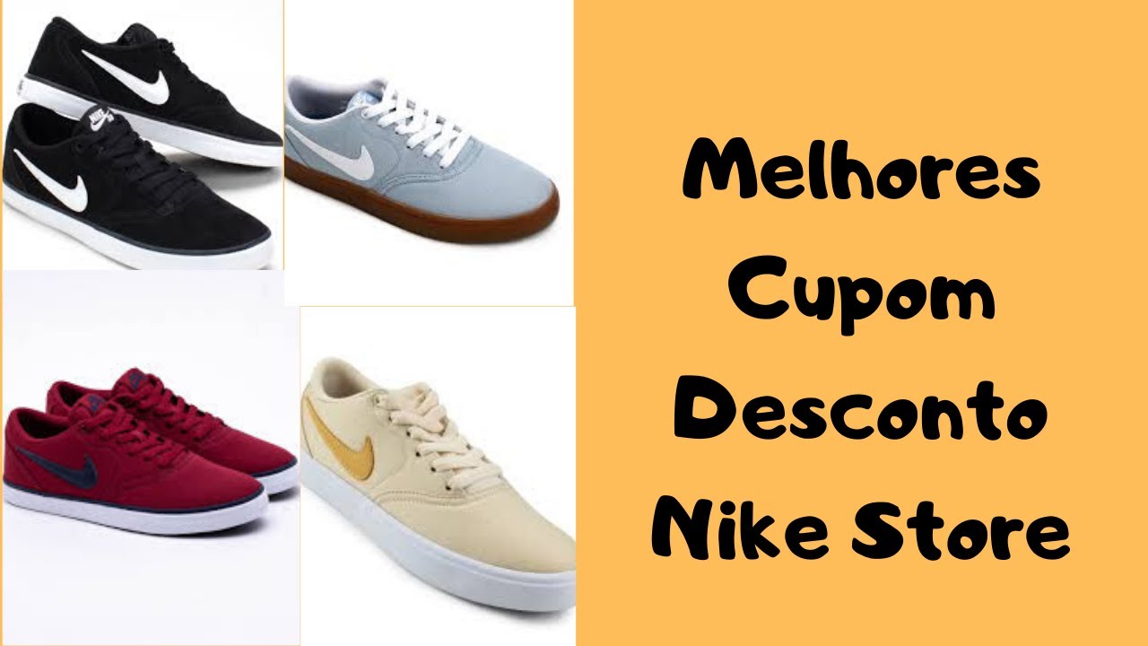 cupom nike store