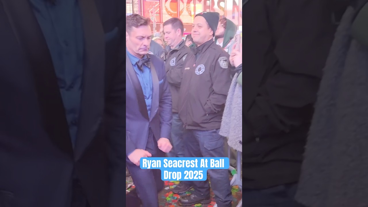 Ryan Seacrest Welcomes 2025 with an Unforgettable Times Square Ball Drop Experience