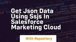 Celebrity Get json data using ssjs in salesforce marketing cloud Wealth