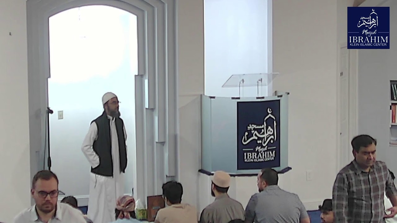 Jumah Khutba-1st.Khateeb Sh. Yousuf Ahmed (1:30 pm)-2nd. Khateeb Dr Irfan Wadiwala (2:30 pm)