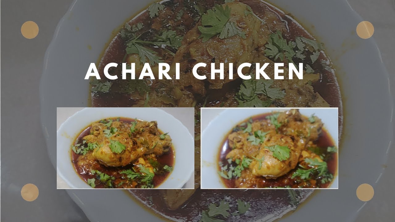 Achari Chicken Curry | Tasty & Spicy Recipe | Cookinator