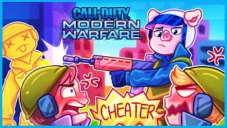 Modern Warfare but I yet again appear to be cheating... *WALL HACKS*