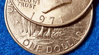 Value of 1971 u0026 1972 Eisenhower Dollar Coins