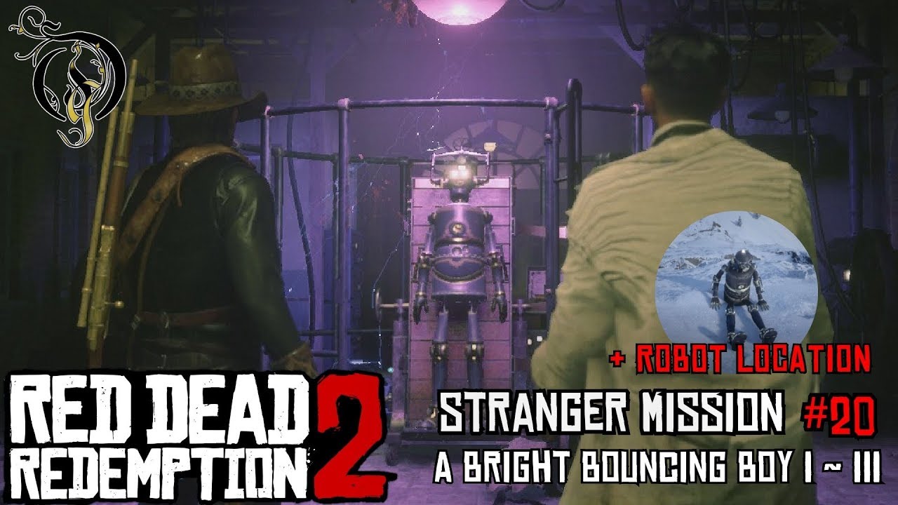【RDR2】RED DEAD REDEMPTION 2 - Stranger Mission #20・未来への一歩＋隠しロボ場所