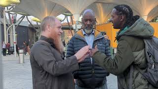 Anti-Racist Exposed: When Actions Speak Louder Than Words! Yusuf &Visitor Speakers Corner Stratford