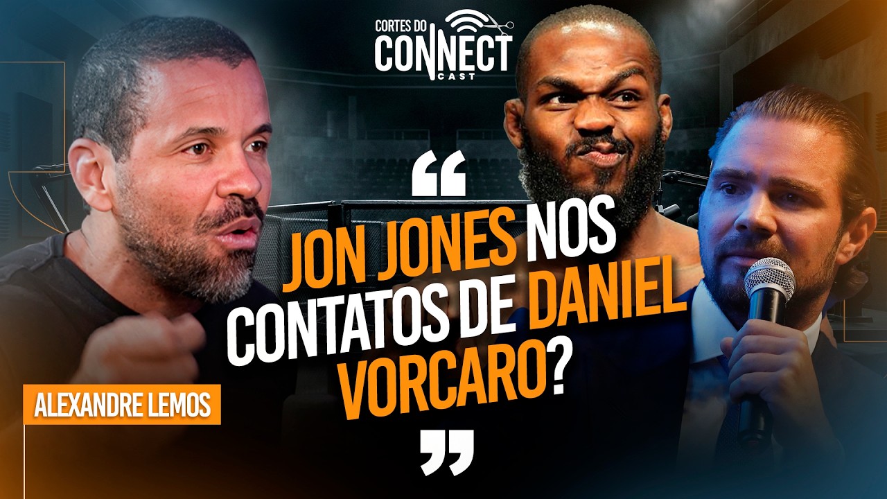 JON JONES, UFC NA CASA BRANCA e DANIEL VORCARO: O QUE HÁ EM COMUM?