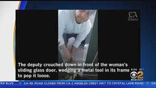 Video Shows Deputy Breaking Into Woman's House