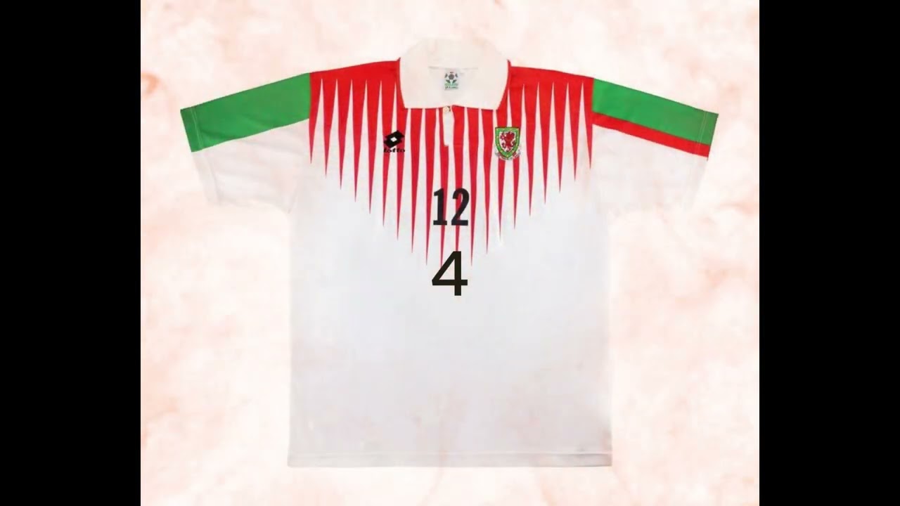 Wales' Most Iconic Away Shirts