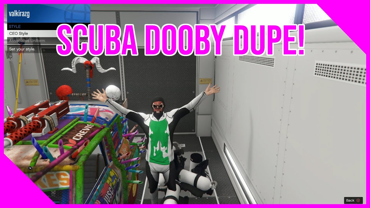 Scuba dooby dupe! GTA 5 online car dupe new method YouTube