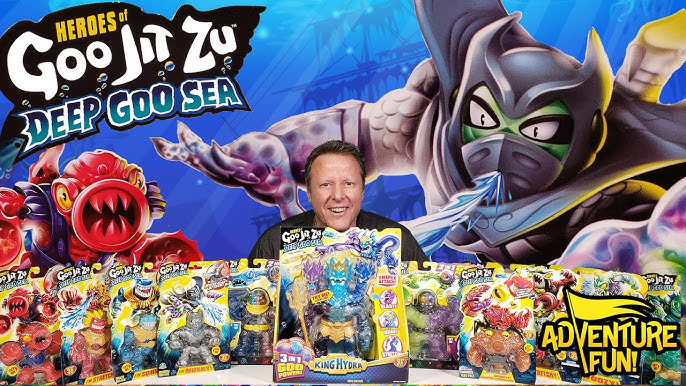 Goo Jit Zu News: New Marvel + Minis, DC Blue Beetle, TMNT 4-Pack, & Series  10 Cursed Goo Sea! 