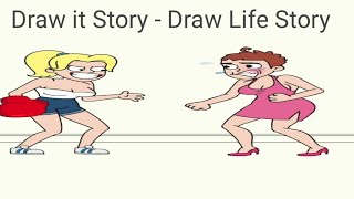 Draw it story - Draw life story, Draw Puzzle Brain Game - level