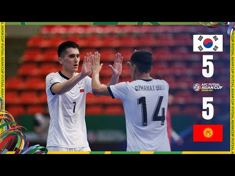 LIVE | AFC Futsal Asian Cup Thailand 2024™ | Group C | Korea Republic vs Kyrgyz Republic