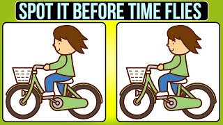 SPOT IT BEFORE TIME FLIES | Find 3 Differences in 90 Seconds