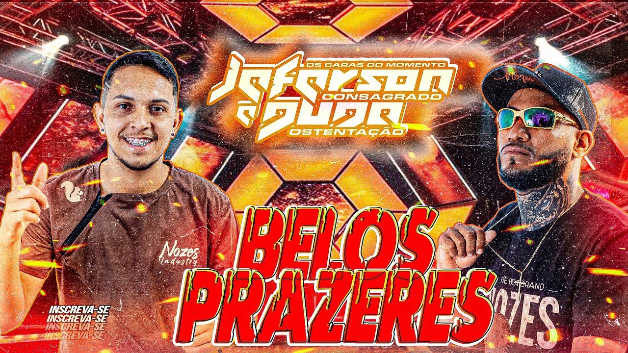 CD BELOS PRAZERES FEAT 1 - DJ JEFERSON E DJ DUDA OS CARAS DO