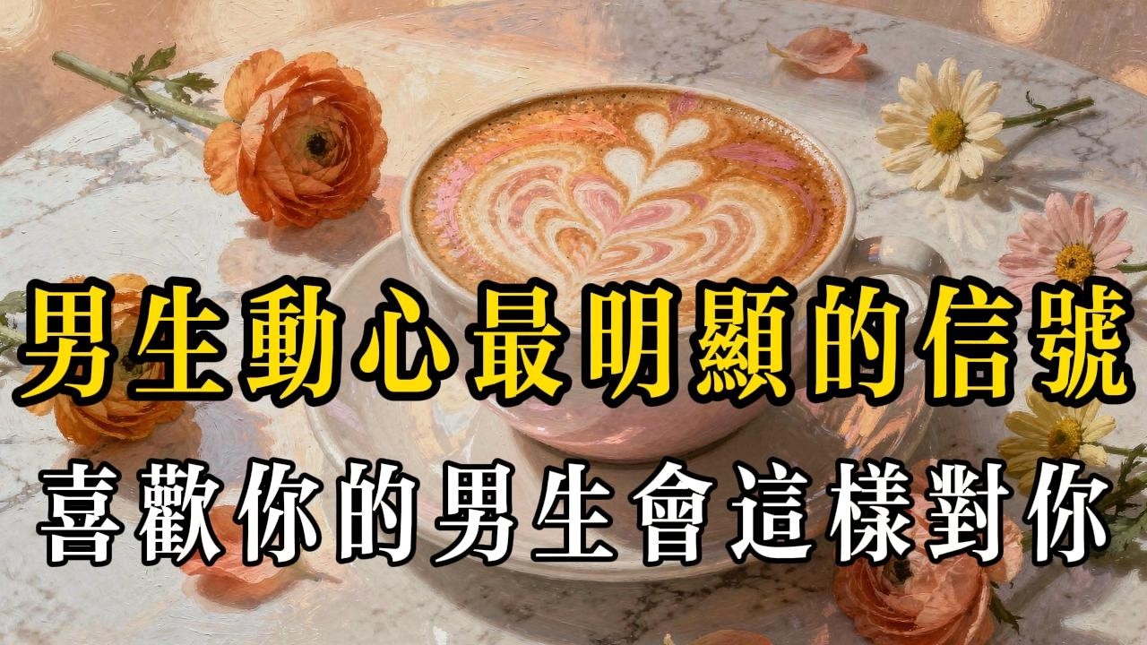 喜歡會露餡，喜歡你的男生，會這樣對你