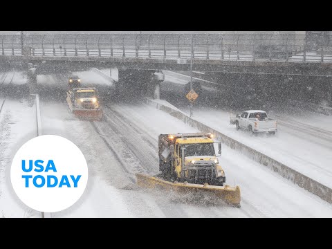 Nor'easter blankets New York City, Boston in snow | USA TODAY