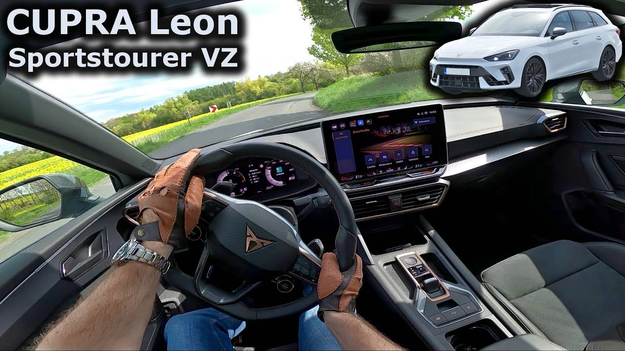 2025 CUPRA Leon Sportstourer VZ POV Drive 🔥 333HP AWD Rocket in 2.7K!