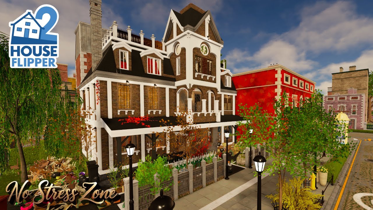 House Flipper 2 – Old Villa Build | No Commentary (custom job)