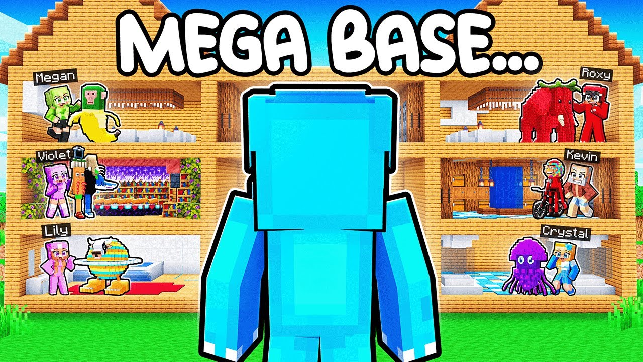 I Made a MEGA BRAINROT BASE in Minecraft!