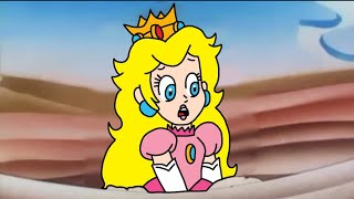 The Super Mario Bros. Super Show (Remake) - Princess Peach drowning in the Quicksand