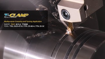 Multipurpose Grooving and Turning Applications (TDXY)