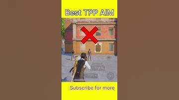Best TPP Aim Setting 😱#shorts