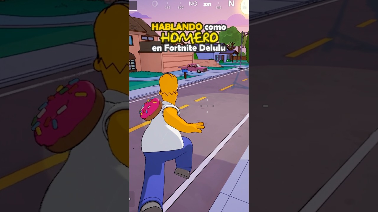 Molestando a gente como Homero en Fortnite Delulu 🍩 #fortnite #fortniteespanol #fortniteclips