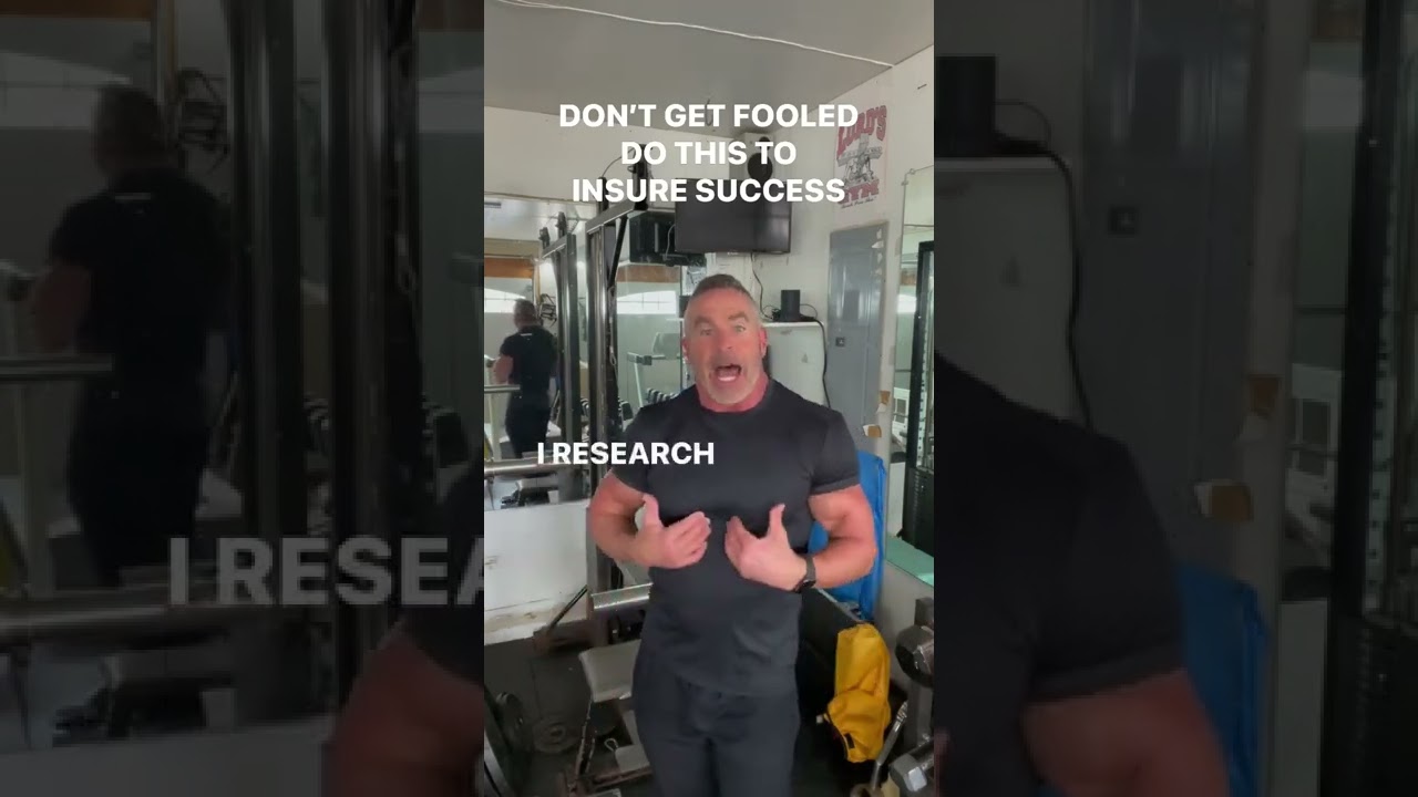Don’t get fooled do this to insure success
