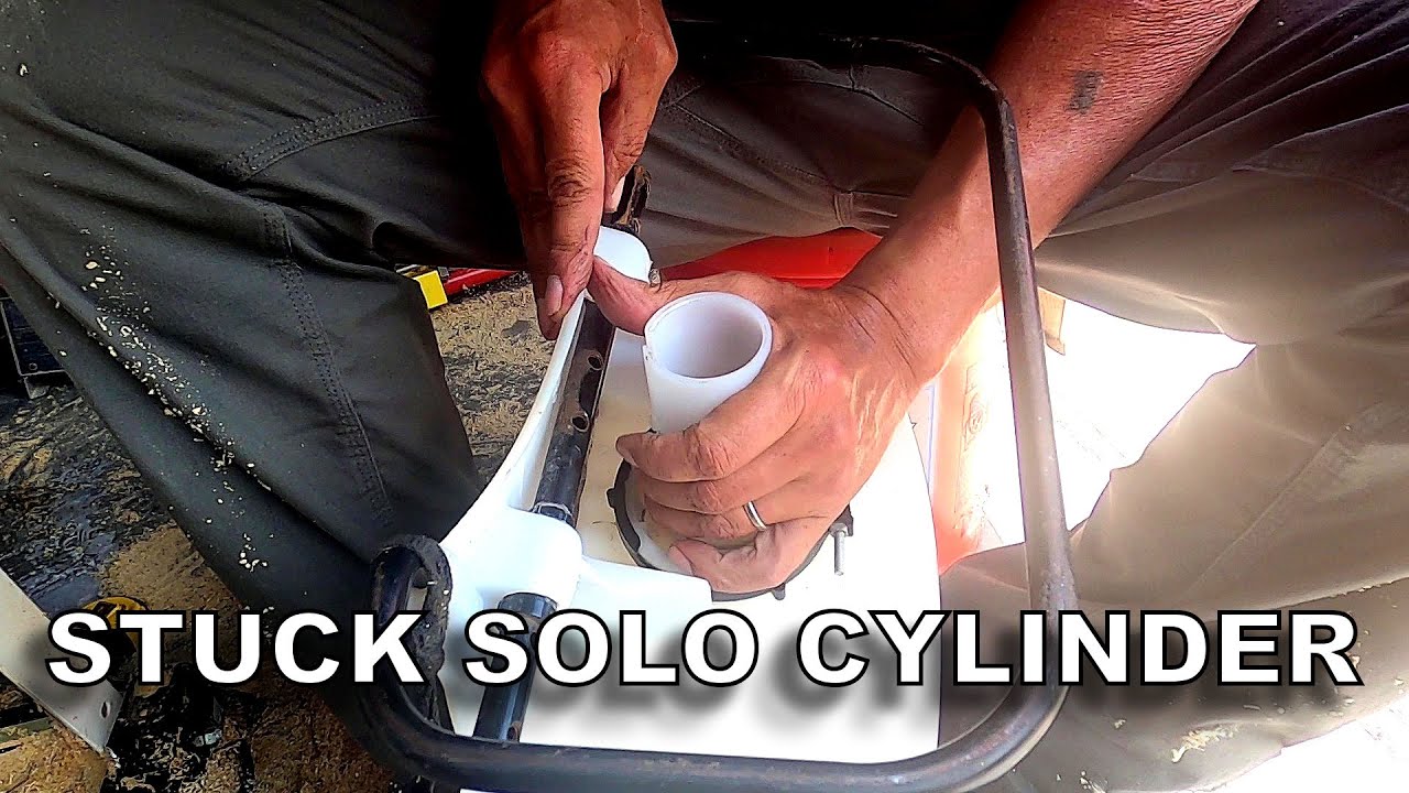 Solo Backpack Sprayer Repair ― Stopped by Stuck Cylinder YouTube