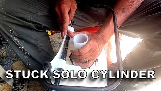 Solo Backpack Sprayer Repair ― Stopped by Stuck Cylinder
