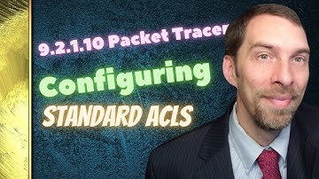9.2.1.10 Packet Tracer - Configuring Standard ACLs