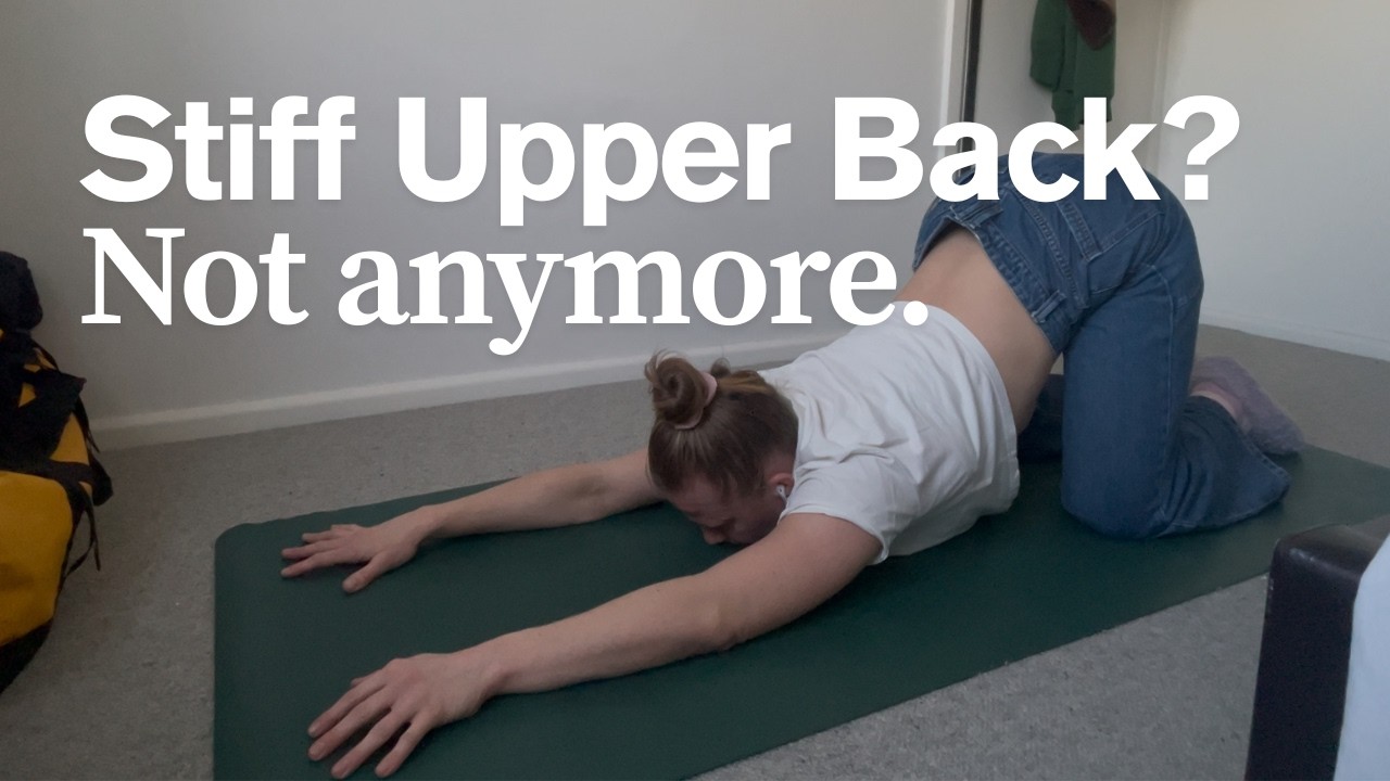 15-Min Upper Back & Chest Release | Strengthen & Open Your Heart Space