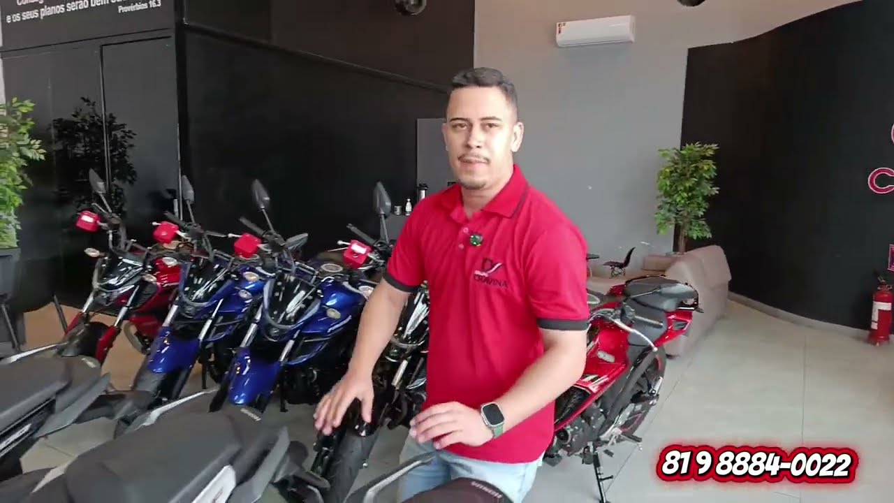 Cravina motos financiamento com 0 de entrada 