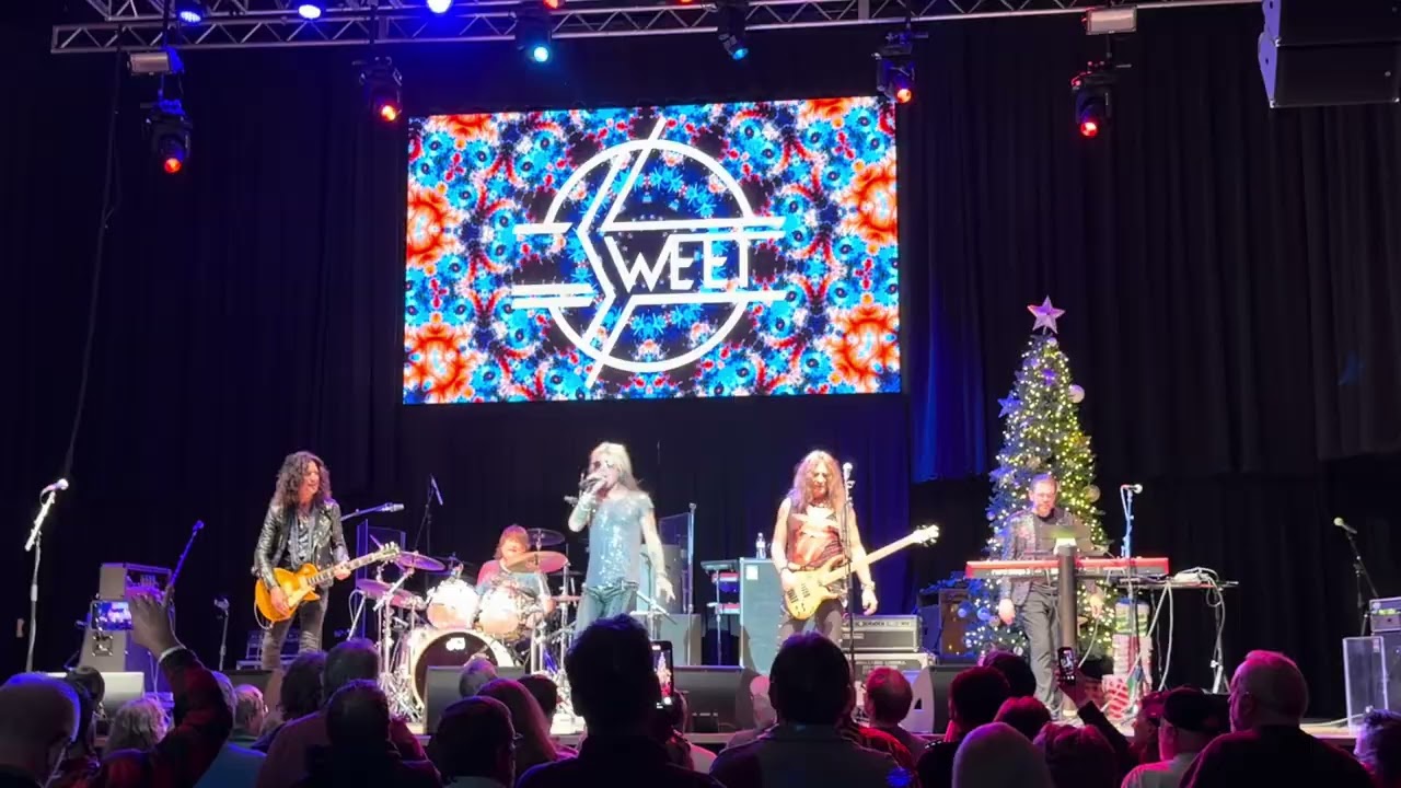 The Sweet-The Ballroom Blitz-12/12/25-Penn’s Peak-Jim Thorpe, PA 