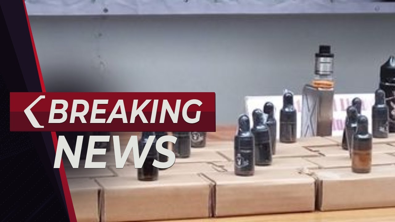 BREAKING NEWS - Polisi Ungkap Kasus Penggerebekan Pabrik Liquid Vape Mengandung Sabu