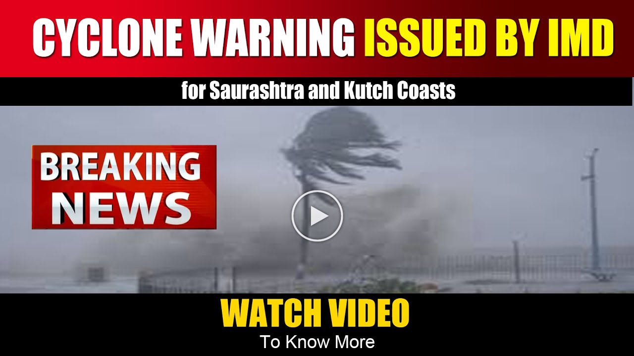 BREAKING NEWS : IMD issues Cyclone WARNING | 13th June 2023 | Cyclone Biparjoy Live News