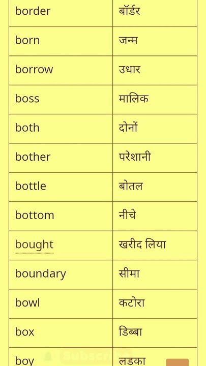 Word Meaning English To Hindi YouTube word-meaning-english-to-hindi-youtube