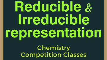 Reducible representation to irreducible representation