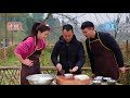 指导记录徒弟们制作文思豆腐，一上来就差点翻车【教徒弟的日常记录】(请打开cc字幕看字幕)