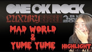 Download Lagu ONE OK ROCK- 2023 MAD WORLD \u0026 YUME YUME HIGHLIGHT REACTION (FULL VER ON MY PATREON!) MP3