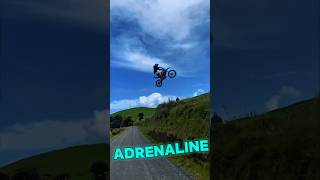 Crazy Hill Climb Jump! 🏍️💨#dirtbike #shorts #usa #dirtbikefails
