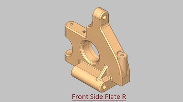 Front Side Plate R (Video Tutorial) Autodesk Inventor