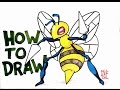 How to Draw Beedrill Pokemon Go #015