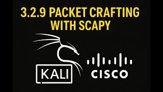 3.2.9 Lab - Packet Crafting with Scapy