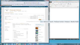 How to Use the NSU ProQuest Central Library Database